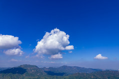 广东珠海城市风光景山公园航拍摄影图