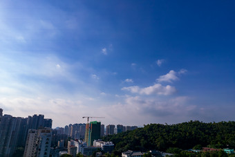 广东珠海圆明新园及周边建筑航拍摄影图