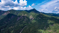 福建福州鼓山风景区航拍