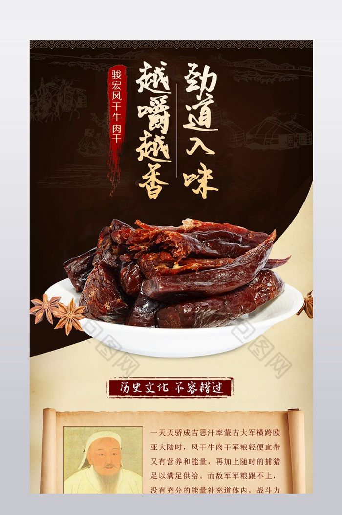 牛排详情页牛肉详情页牛排牛肉食品