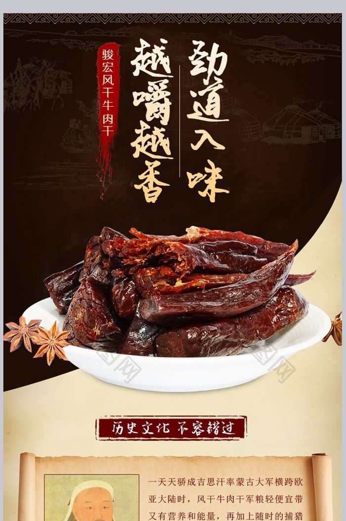 牛排详情页牛肉详情页牛排牛肉食品