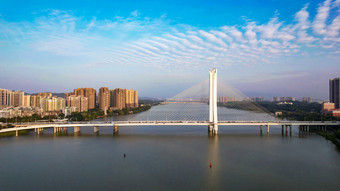 广东惠州合江大桥惠州大桥交通桥梁航拍