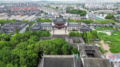 江苏苏州敕建报恩禅寺航拍