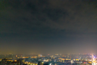 西安城市夜景灯光<strong>永宁门</strong>航拍摄影图