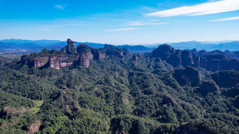 <strong>祖国</strong>大好<strong>河山</strong>广东丹霞山5A景区航拍