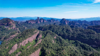 <strong>祖国</strong>大好<strong>河山</strong>广东丹霞山5A景区航拍