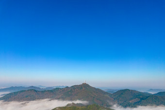 祖国大好河山云海航拍摄影图