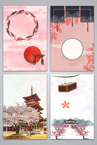 日本和风素材 包图网
