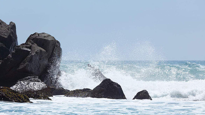自然环境风吹海浪水声音效