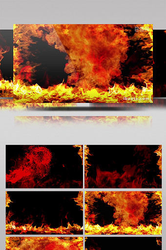 自然-火焰-战争循环图片