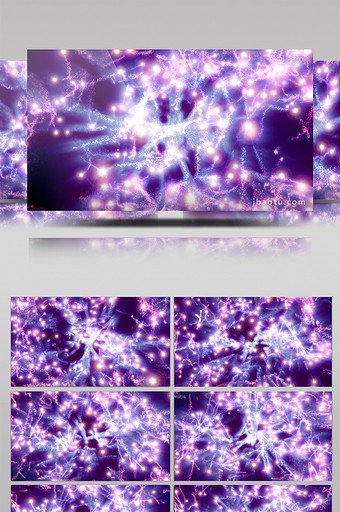 紫色动感节奏灯光背景视频图片