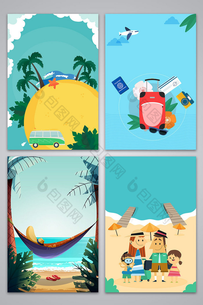 假期旅游避寒热带游图图片