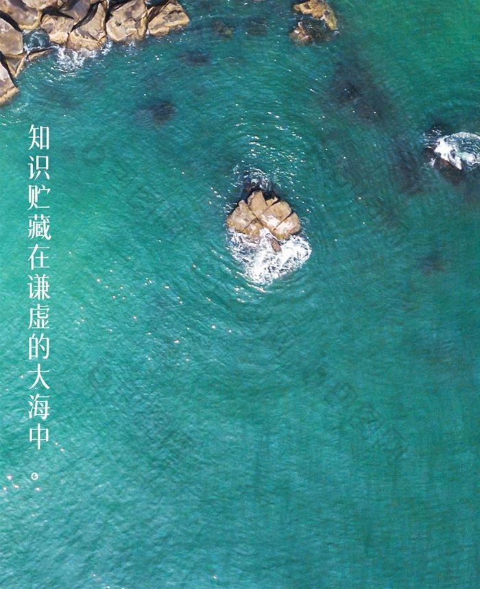 浪漫海浪三月三十一日签手机海报