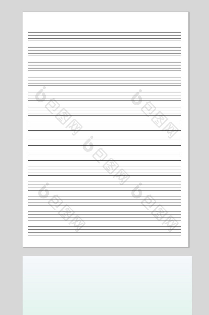 绿色渐变风格英语练习簿 Word文档下载 包图网 绿色渐变风格英语练习簿 Word文档下载 包图网