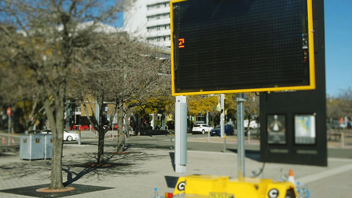 实景城市广告牌展示视频AE模板