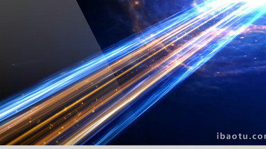 音乐节奏可视化动感高科技动画背景AE模板