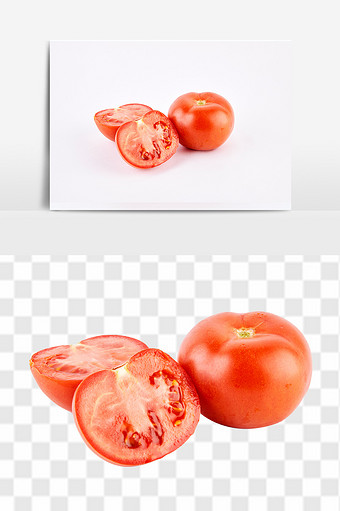 蔬果番茄组合素材图片