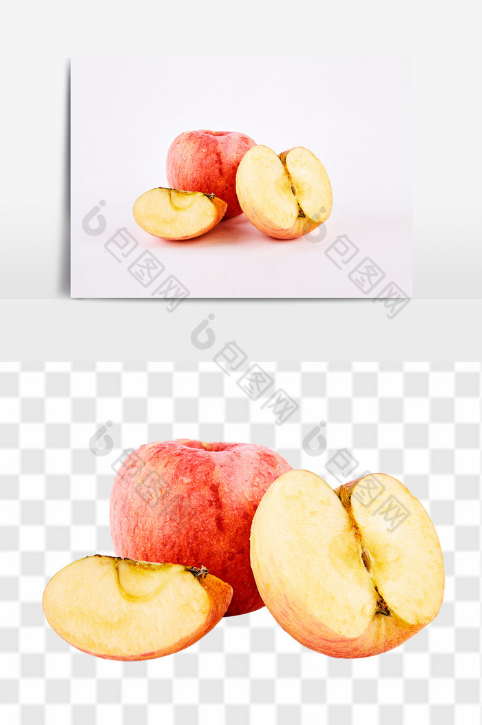 高清苹果红富士组合图片图片