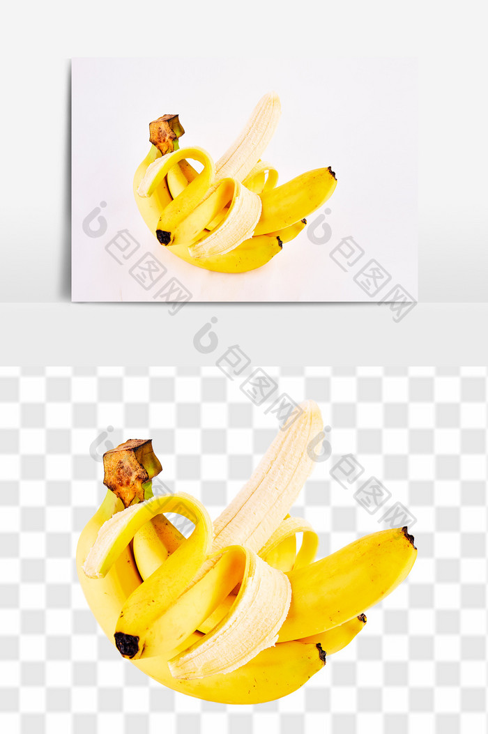 高清香蕉组合拍摄
