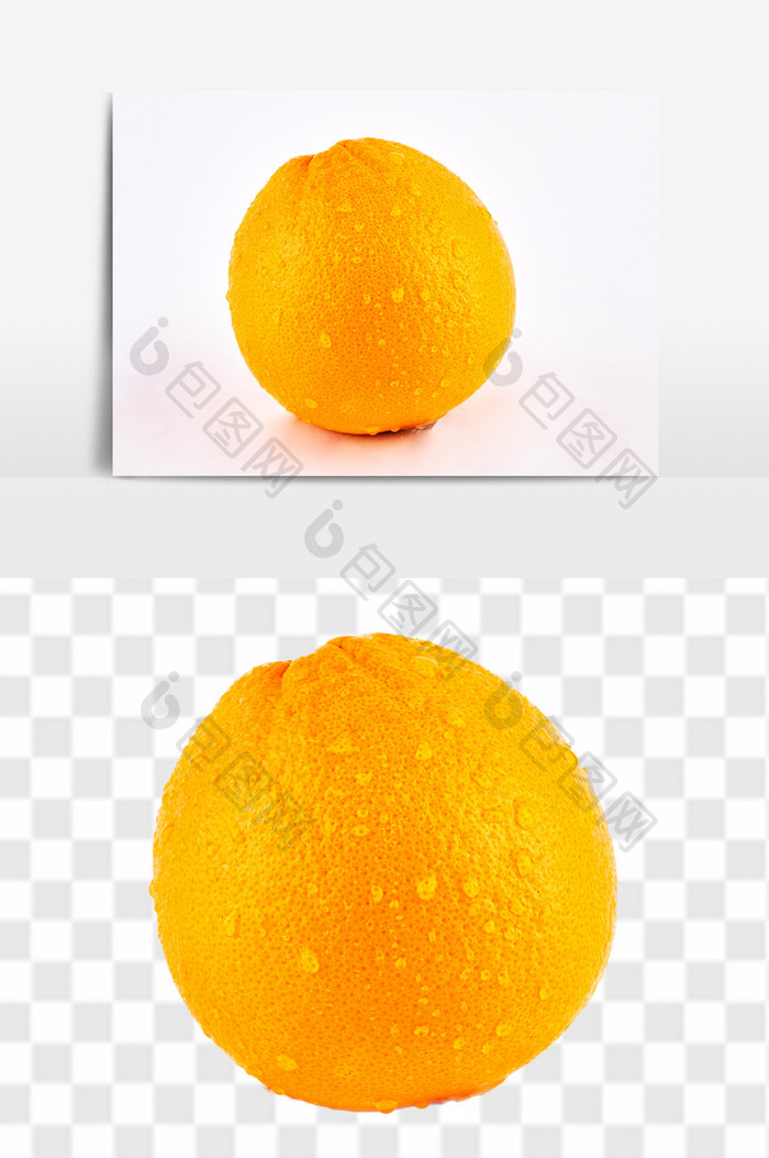 进口新鲜甜橙素材