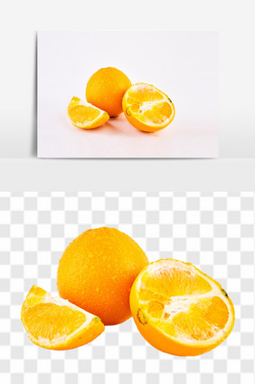 进口甜橙水果素材