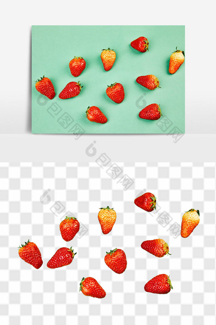 新鲜草莓水果图片图片