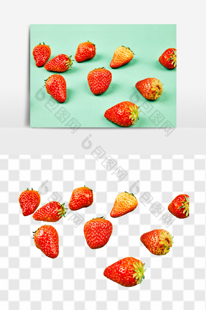 新鲜水果草莓图片图片