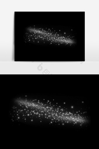光斑星光光效元素素材图片