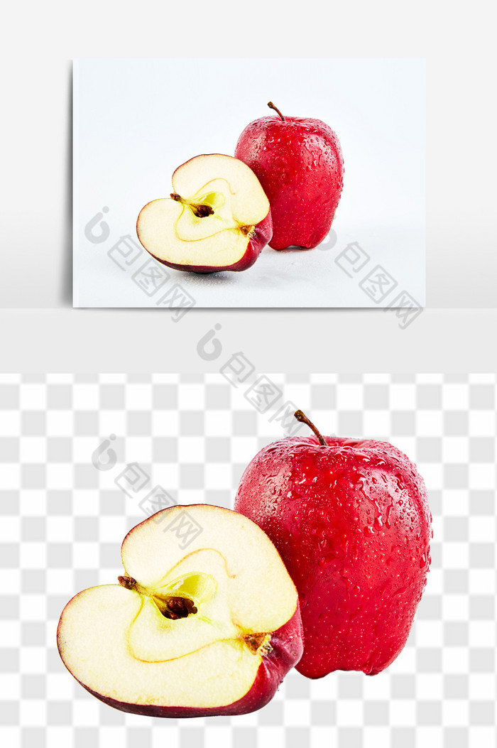 新鲜苹果组合图片图片