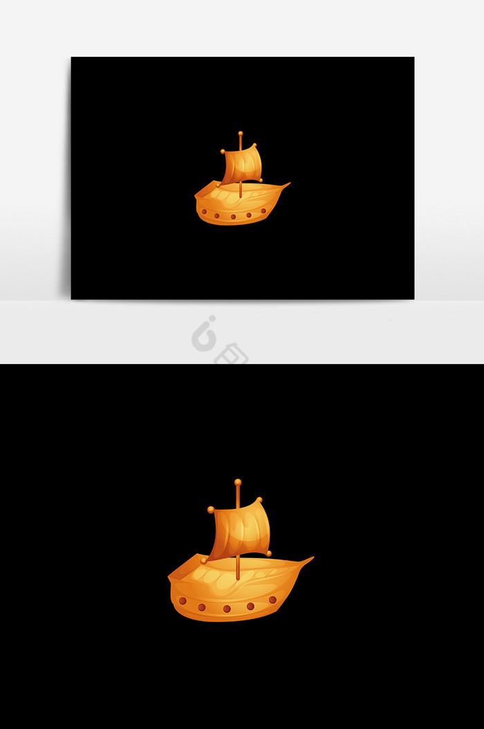 帆船交通装饰图片