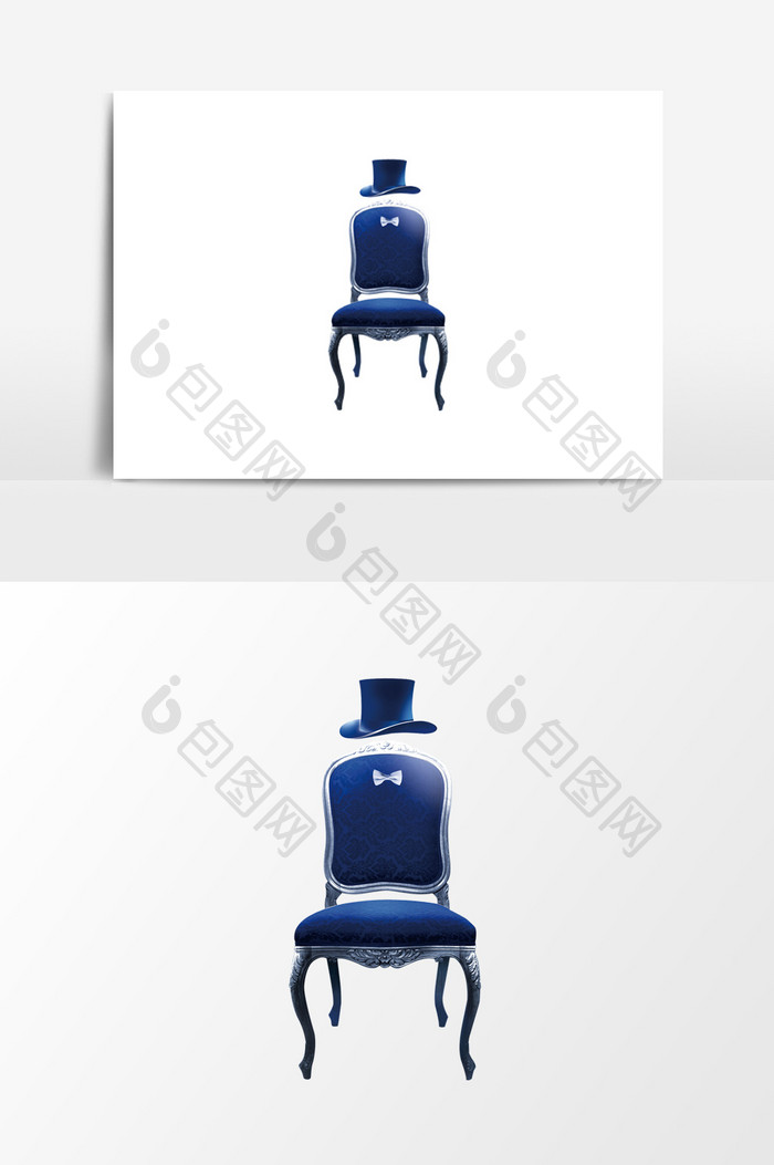 商业椅子装饰元素