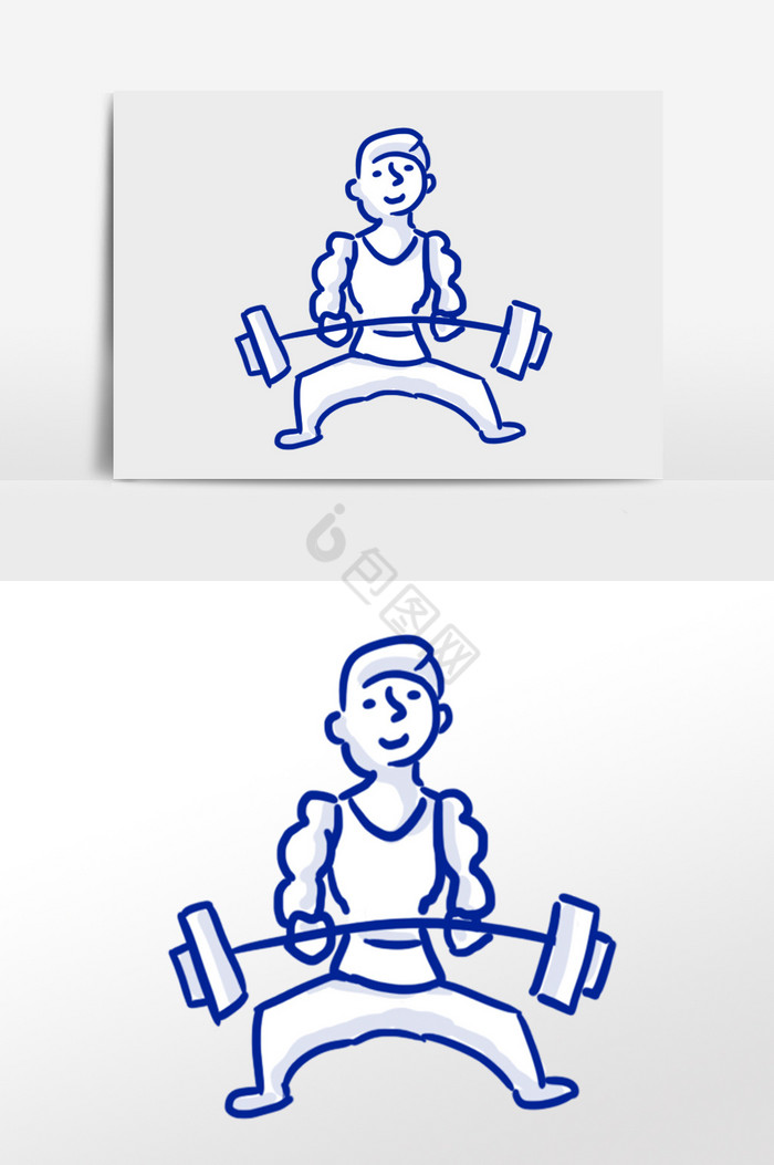 举重锻炼图片-举重锻炼素材免费下载-包图网