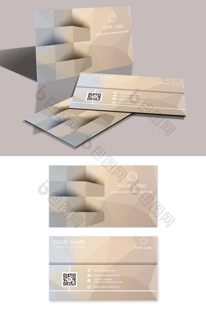 个性商务名片图片模板-包图网