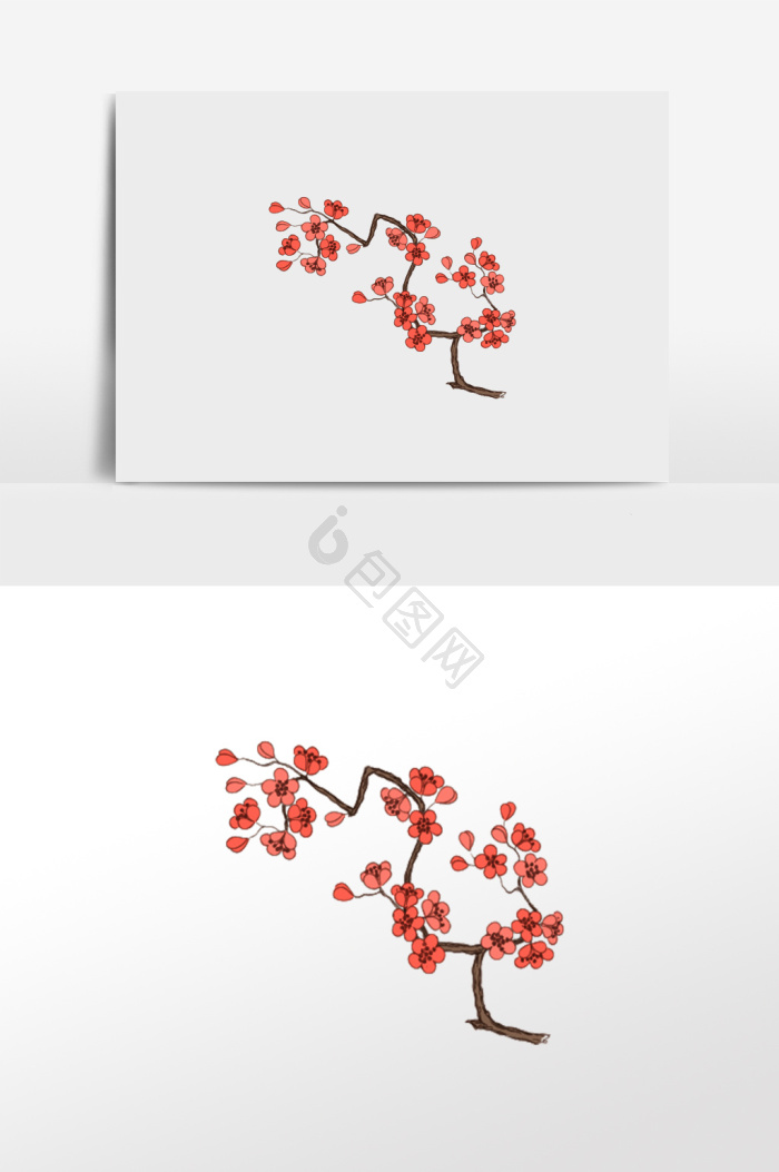 树枝插画图片下载-包图网