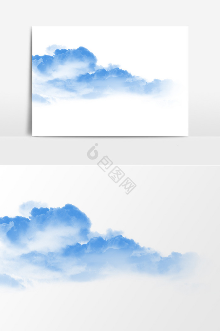 天空白云云团图片