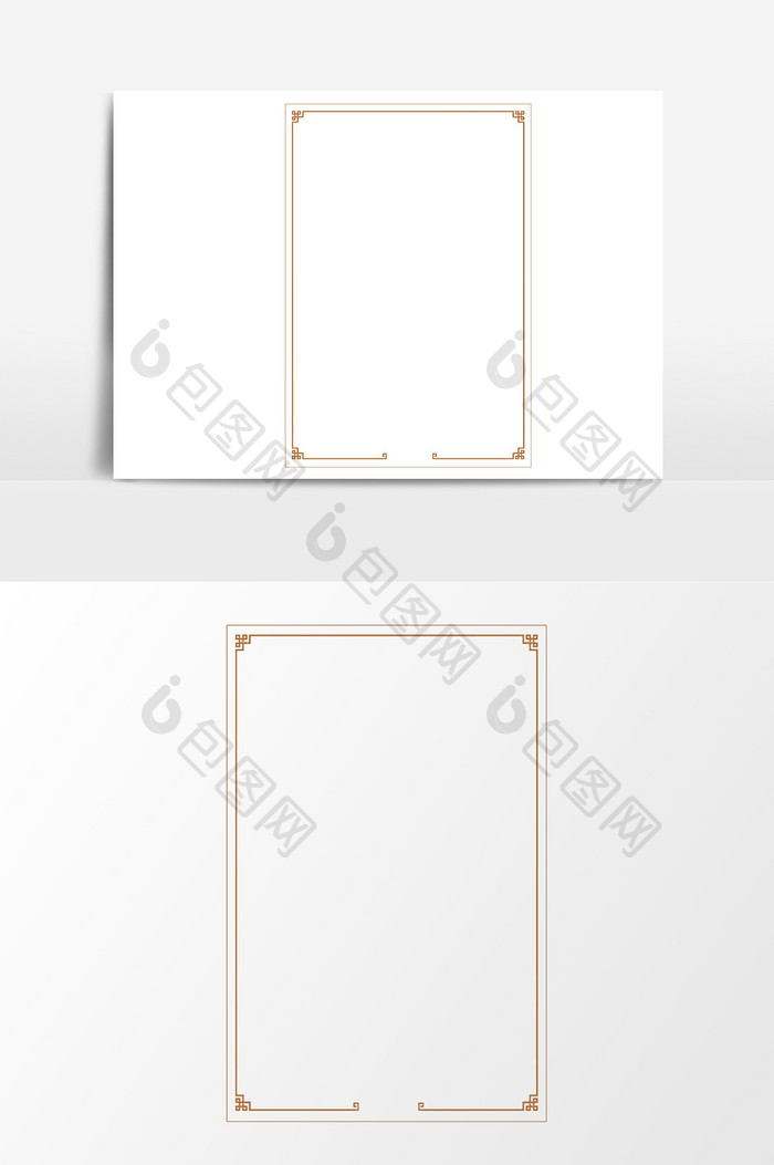 古典边框元素素材