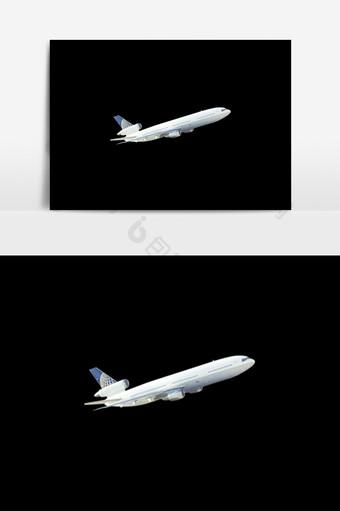 飞行飞机元素素材图片