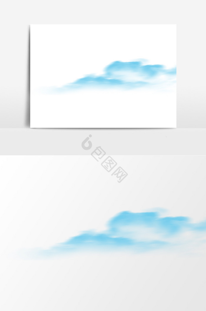 天空白云装饰图片