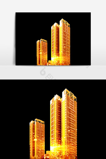 高楼大厦元素素材图片