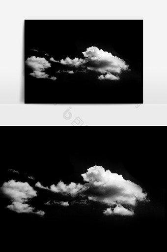 白云云层元素素材图片