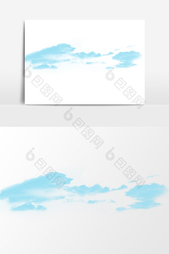 天空装饰云层元素素材图片