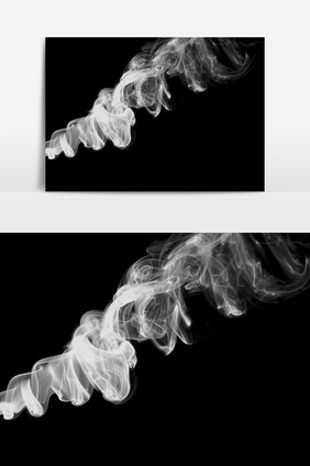 烟雾缭绕矢量元素