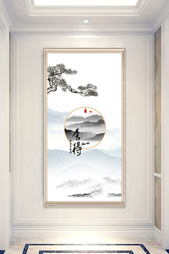 山水墨画图片大全 山水墨画素材下载 包图网