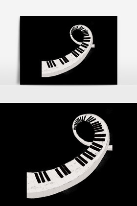 钢琴背景素材
