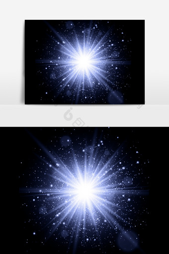 星空透视科技光效图片
