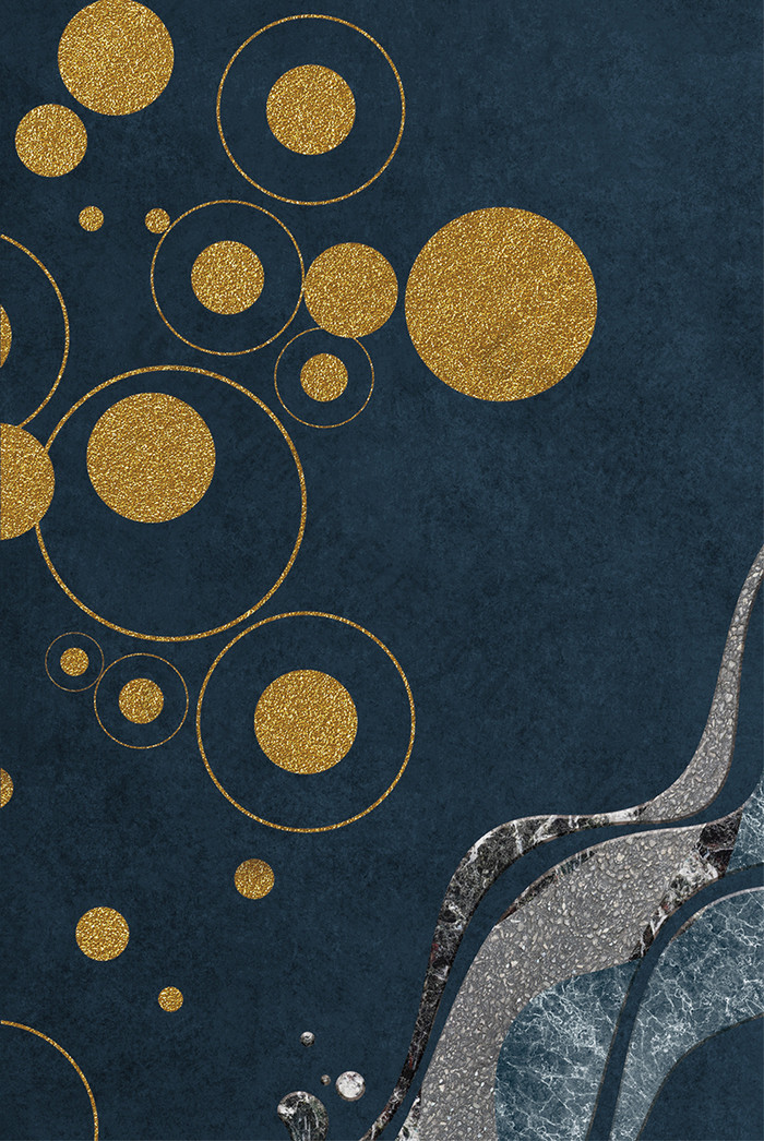 几何抽象大气纹理装饰画