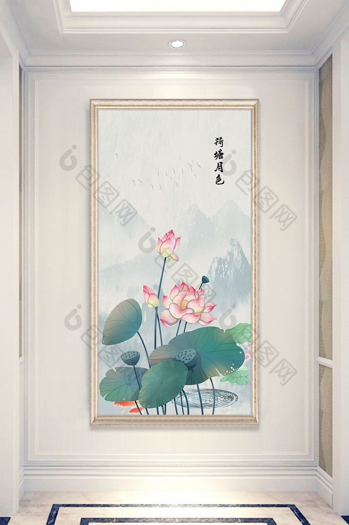 玄关装饰画装饰画玄关图片