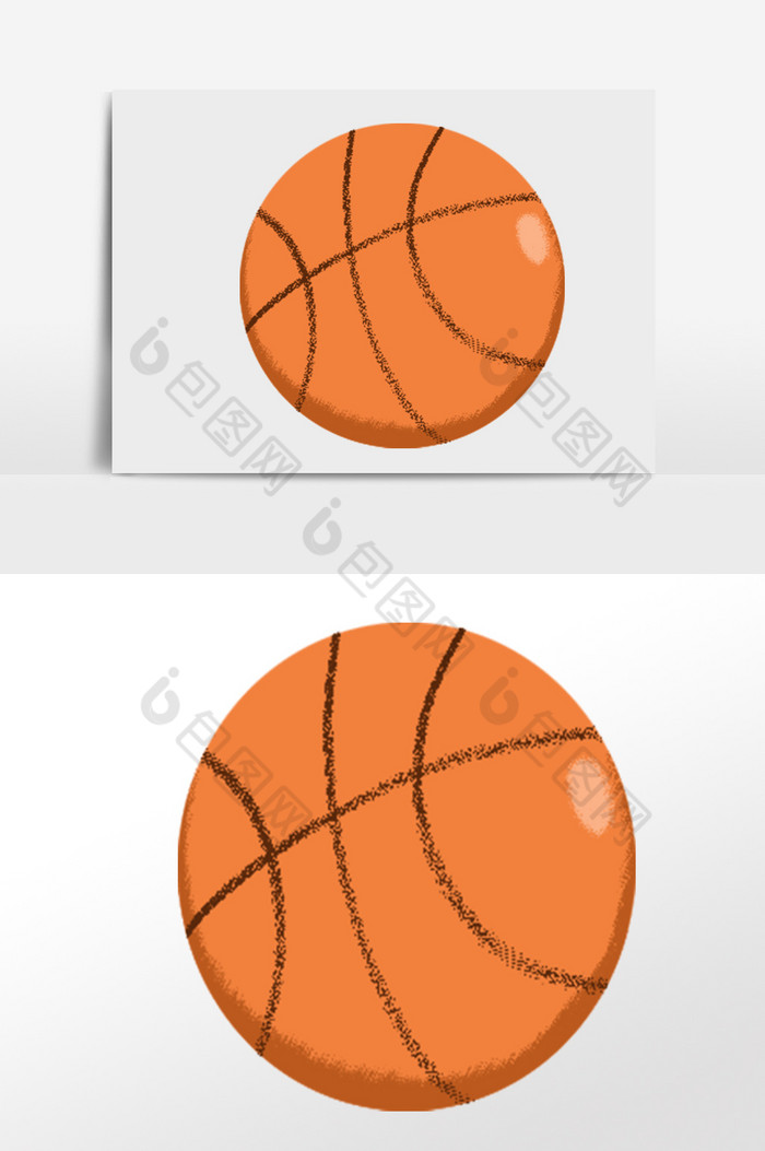 教育文化体育器材用品篮球插画图片图片