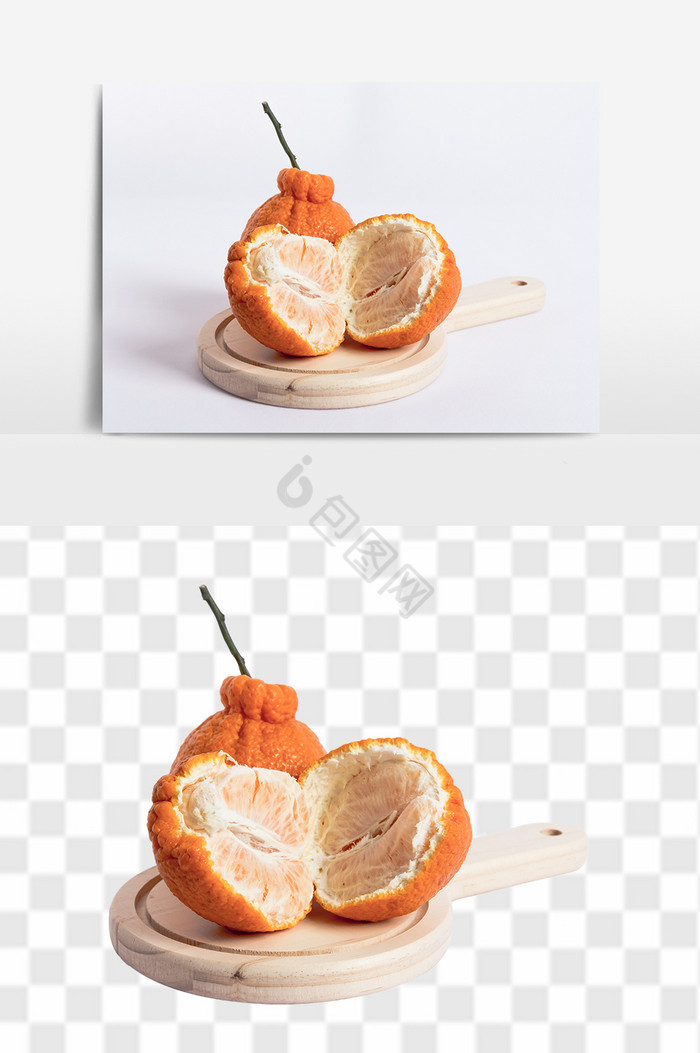 新鲜高清橘子丑橘水果装饰图片