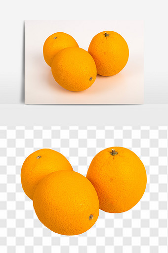 新鲜进口橙子高清水果元素食品素材图片